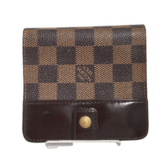 LOUIS VUITTON Brown Damier Wallet - Picture 1 of 14